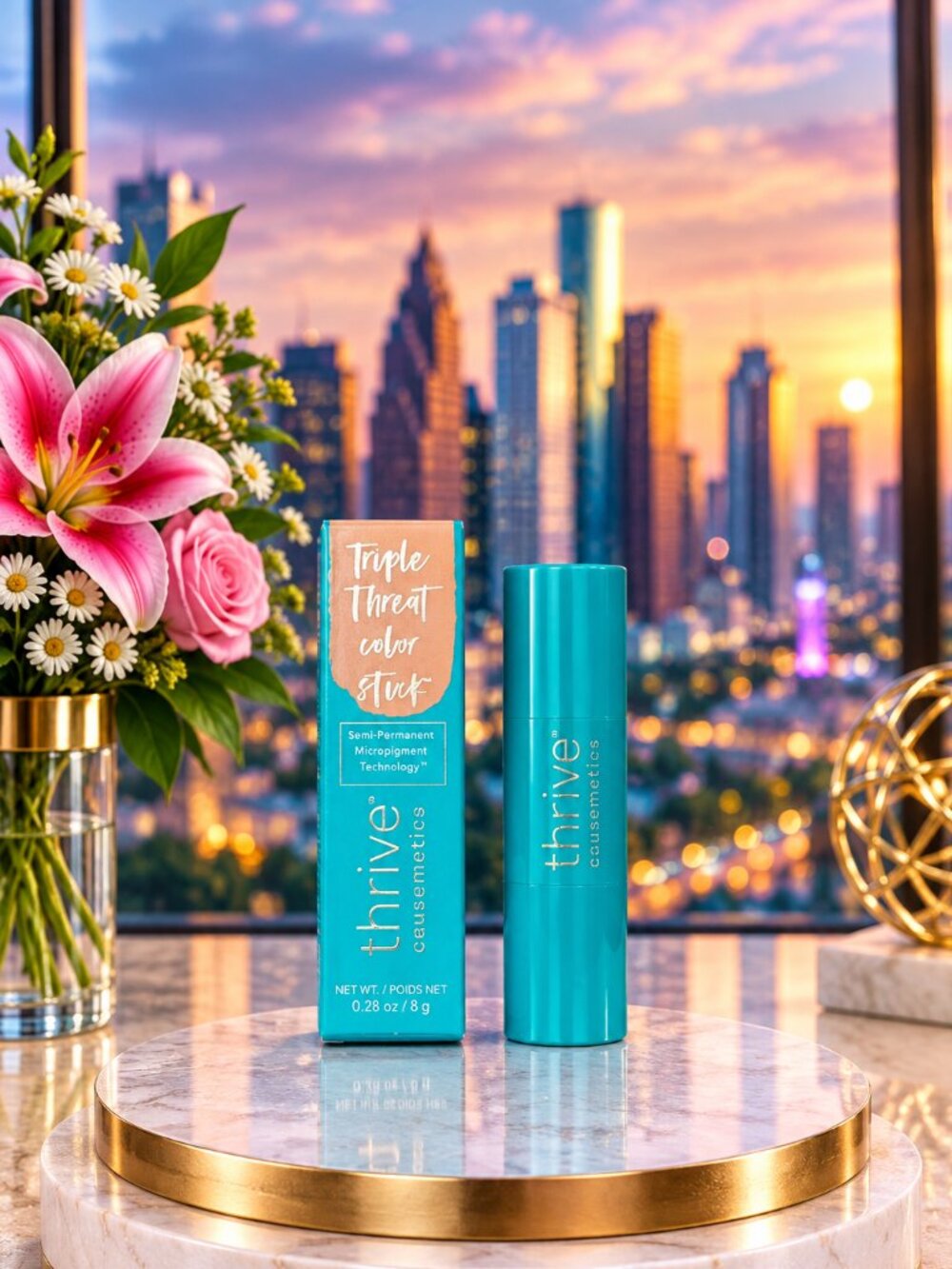 Thrive Triple Threat Color Stick, Olivia, NEW